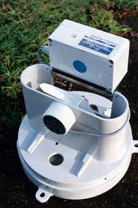 Rain gauges used by the Bureau of Meteorology in Australia rainmeasurement